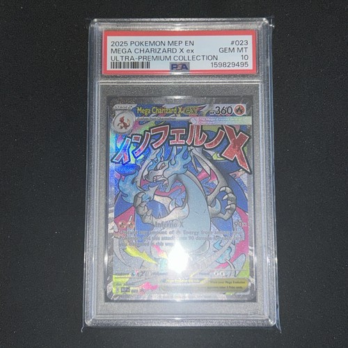 Mega charizard psa 10 - ex,