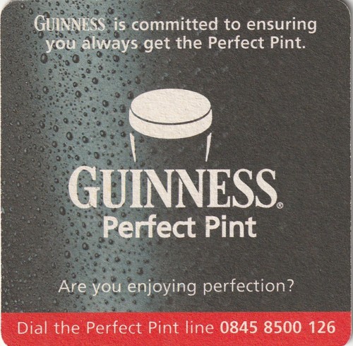 Beer mat guinness - -,