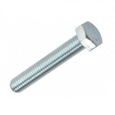 M12 12mm Set Screws Fully Threaded Bolts Grade 8.8 High Tensile Zinc Plated BZP
