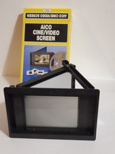 AICO CINE TO VIDEO TRANSFER SCREEN FOR COPYING FILM OR SLIDES TO VIDEO