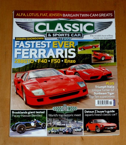 Classic sports car - sports, magazine