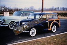 Vtg 1959 Slide Morris Minor Traveller Woody Wagon X6E072