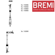 IGNITION CABLE KIT 296B BREMI