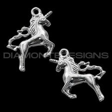 10 Pcs - 25mm Tibetan Silver