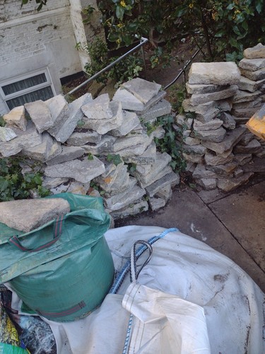 Second hand crazy paving - second,