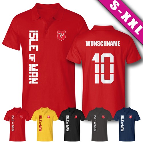 Isle man polo shirt - isle, jersey