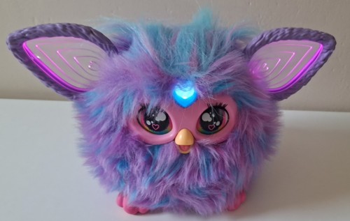 Furby purple blue talking soft - furby,