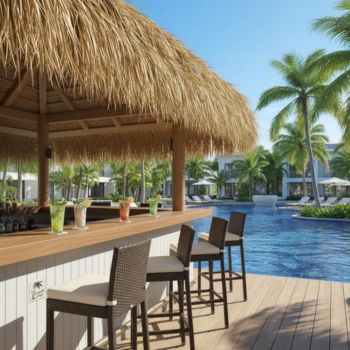 Plastic thatch tile fireproof - tile,