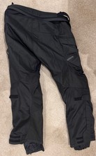 Alpinestars Mens Andes AIR Drystar Textile Motorcycle Pants - Short Leg - Black