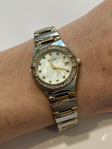Accurist ladies watch lb1661p - accurist,