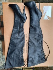 Womens Thigh High Leather
