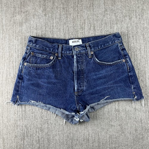 Agolde parker cut off shorts - off,