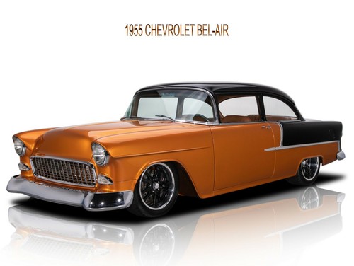 1955 chevrolet bel air metal - ,