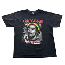 Bob Marley Ganjah Graphic T