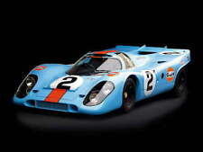 Porsche 917 LE MANS  SPORTS RACE CAR WALL ART COVER 30x20 Inch Canvas FRAMED UK
