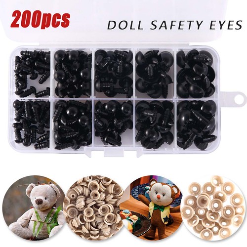 200pcs safety eyes for crochet - safety,