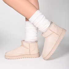 WOMENS LADIES WARM WINTER FAUX