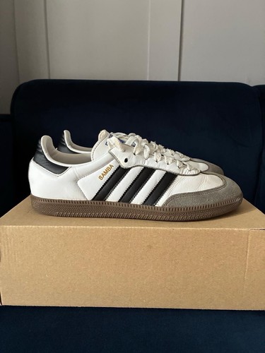 Adidas samba white black - og,