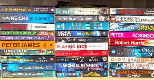Crime thriller paperback - crime,