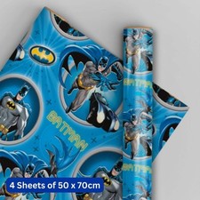 Batman 4 Sheets & 4 Tags Gift