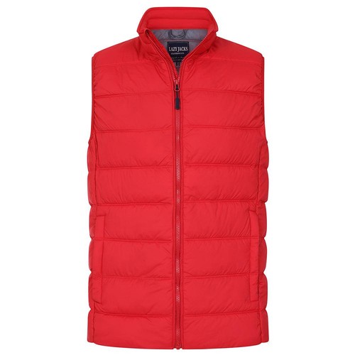 Lazy jacks mens quilted gilet - jacks,