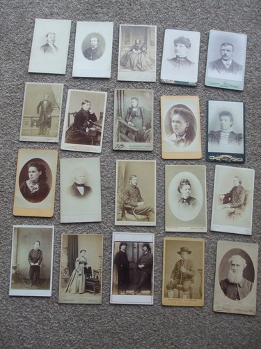 Job lot cdv - , photographs