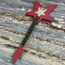 Hot Pink Daisy Rock Debutante Star Electric Guitar Basswood Rosewood Fingerboard