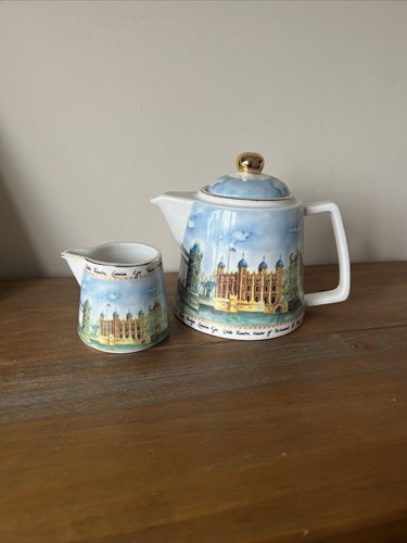 Arthur wood collectible - wood, teapot