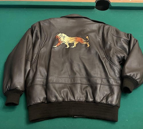 Vtg mgm grand leather - mgm, jacket