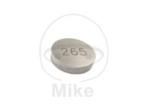 Jmp valve shim - mm, 2.65