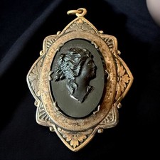 Victorian Mourning Cameo
