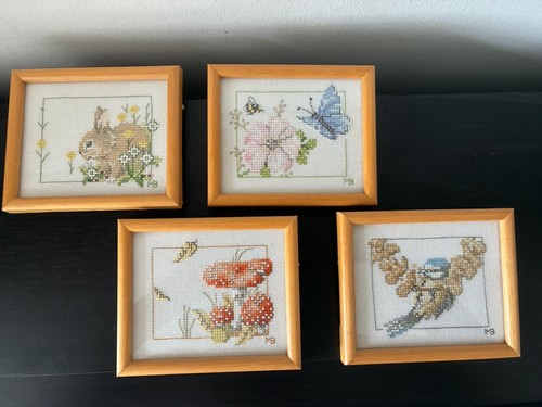 Set framed cross stitch - set,