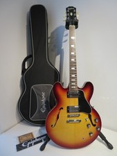 Epiphone Inspired by Gibson ES-335 Electric Guitar Figured - Raspberry Tea Burst