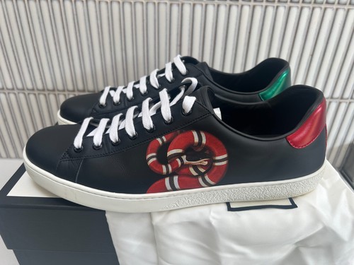 Gucci apollo snake trainers - gucci,