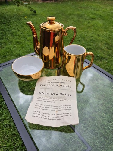 Royal worcester gold lustre - worcester,