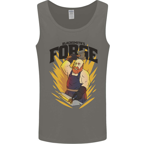 Blacksmiths forge mens vest - blacksmiths,
