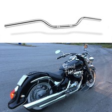 For Suzuki VL 250 800 1500 Boulevard 1" 25mm Handlebars Tracker Drag Bars Chrome