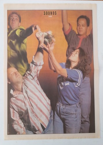The pixies newsprint poster - pixies,