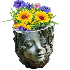 Flower pot statue - pot,