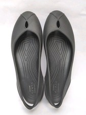 Crocs UK 7 / US 9 Black Olivia