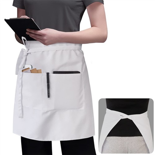 Waist half aprons - aprons, pockets