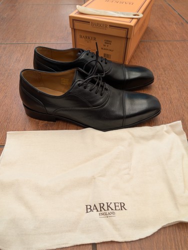 Barker corso black oxford calf - barker,