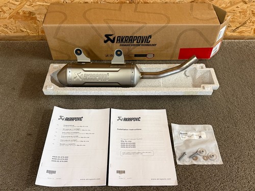 Akrapovic exhaust exhaust