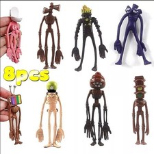 8Pcs Siren Head Action Figure