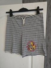 Ladies THE DISNEY STORE Winnie The Pooh Tigger Striped Pyjamas Shorts Pj's 12