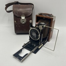 Zeiss Ikon Adoro 230/3 6x9 Folding Plate Camera & 105mm F4.5 Tessar Lens + Case