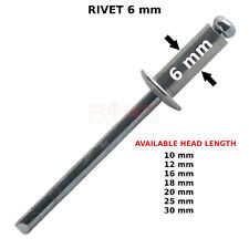 POP RIVETS ALUMINIUM STEEL