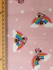 Minnie Mouse fabric UK 100%