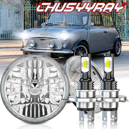 Led halo headlamp - 7",