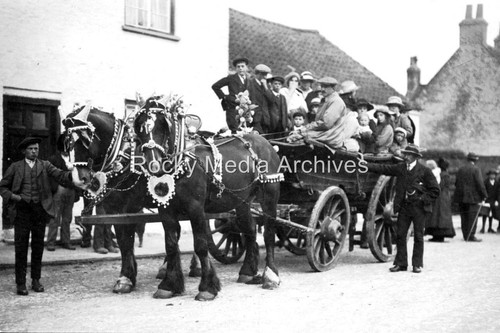 Dtc heavy horses and cart - and,